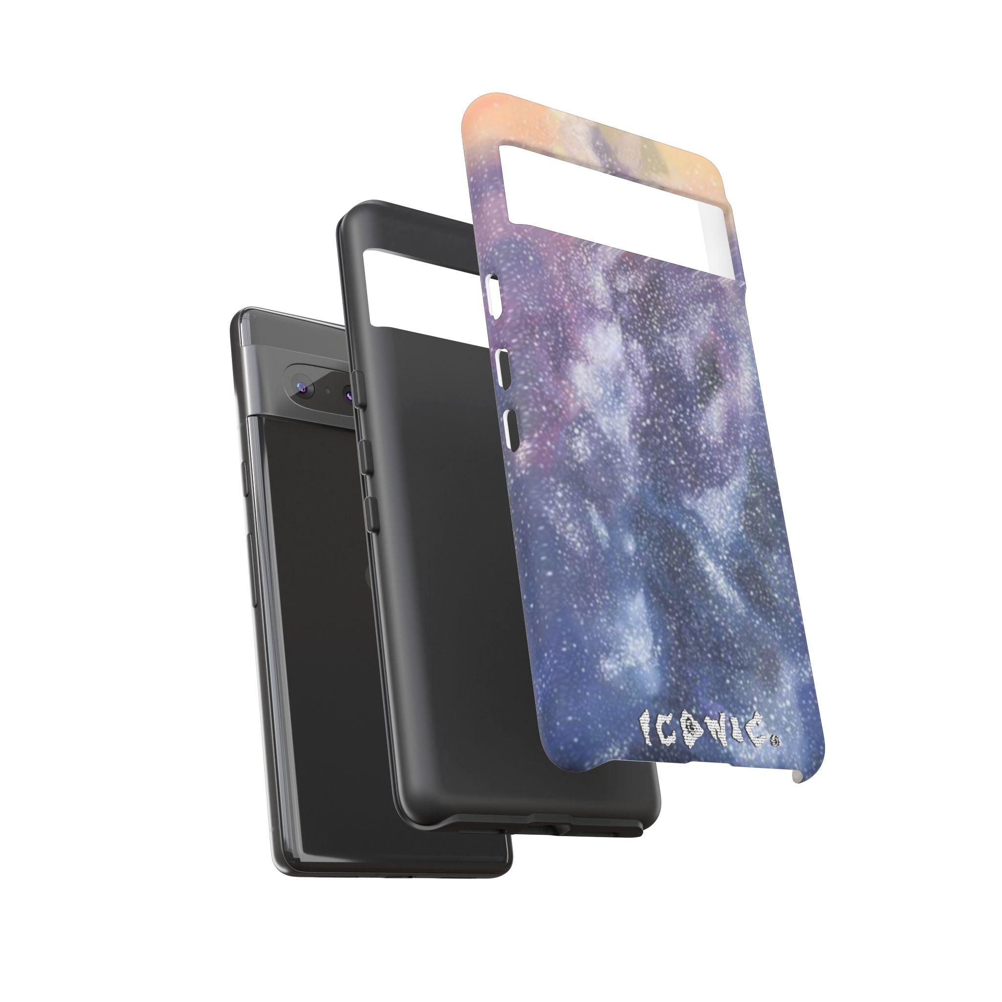 Purple Galaxy Tough Cases