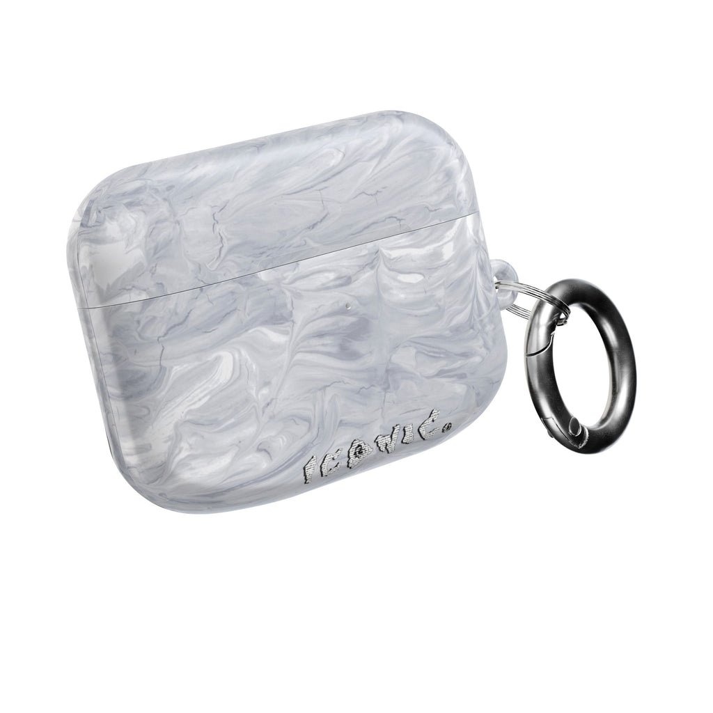 Silver Marble AirPod Cases