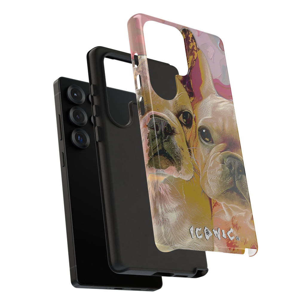 Pink Frenchie Tough Cases
