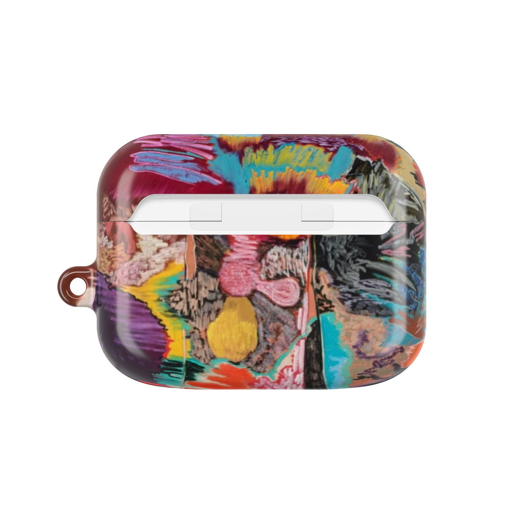 Peacock Vomit AirPod Cases