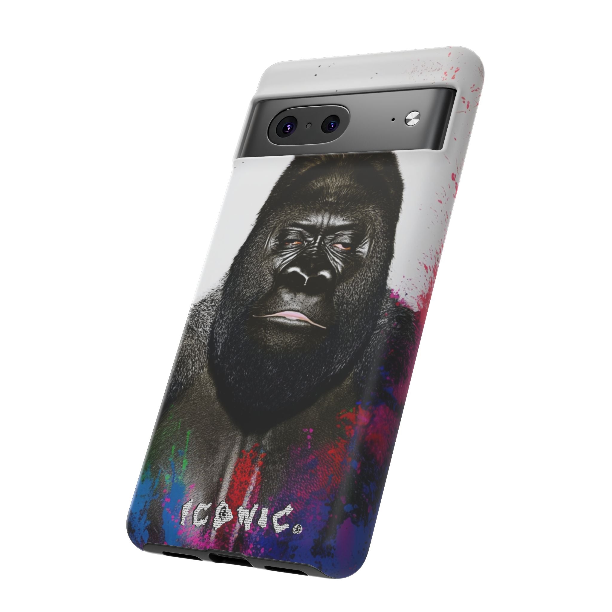 Iconic Animals Silver Back Tough Cases