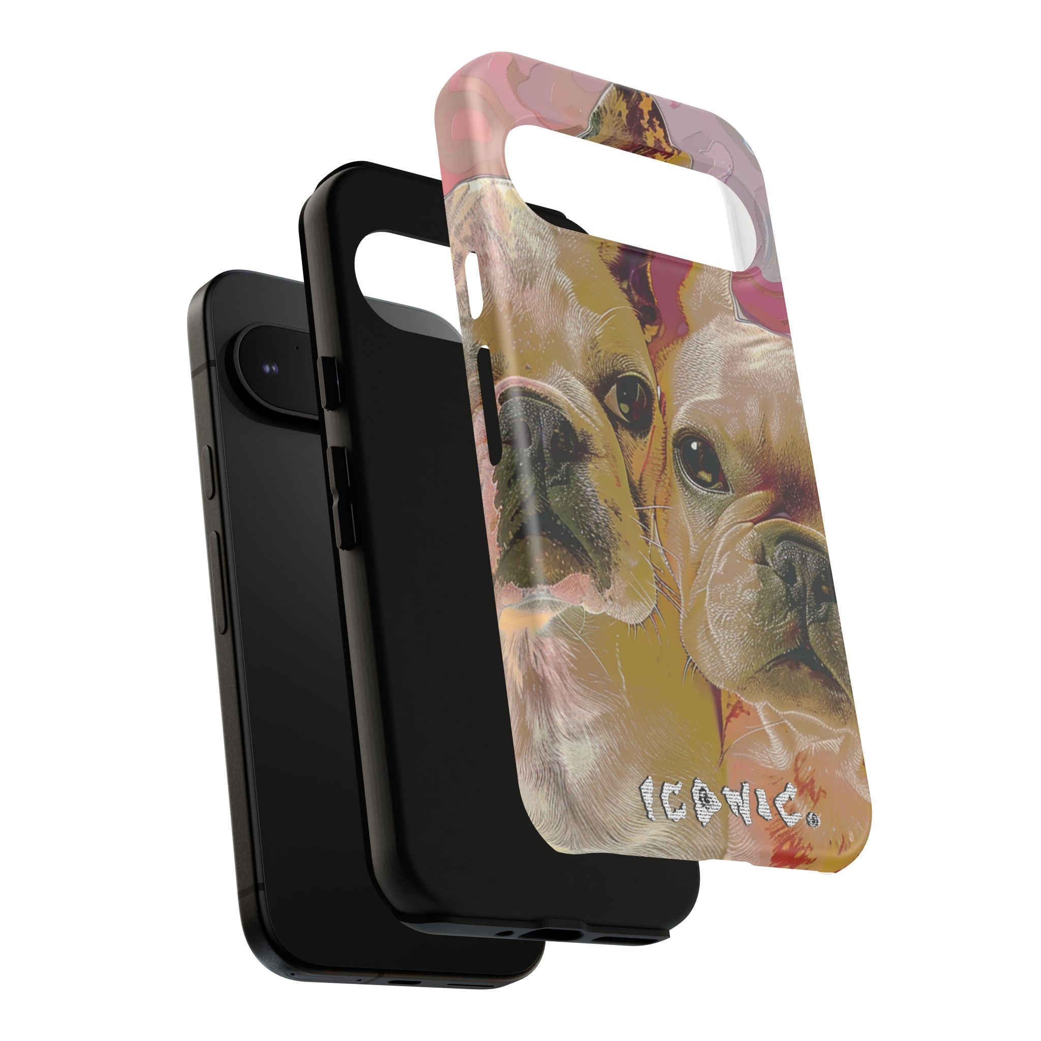 Pink Frenchie Tough Cases