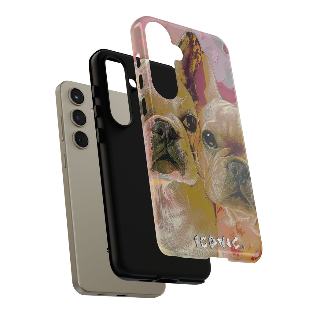 Pink Frenchie Tough Cases