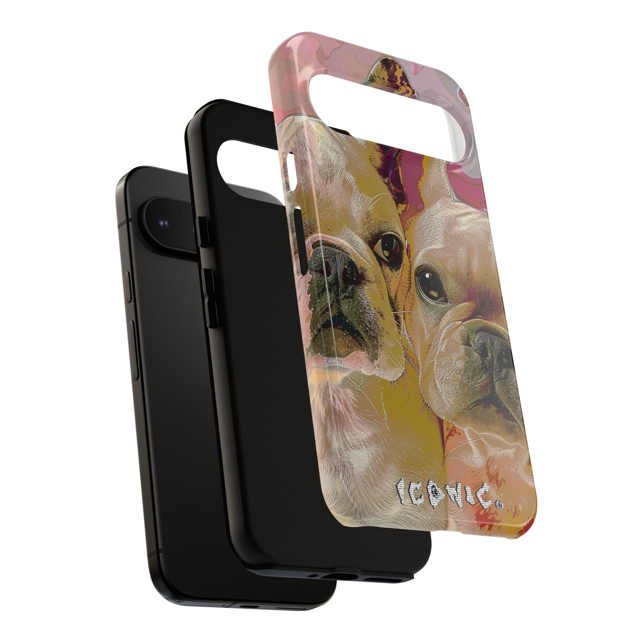 Pink Frenchie Tough Cases