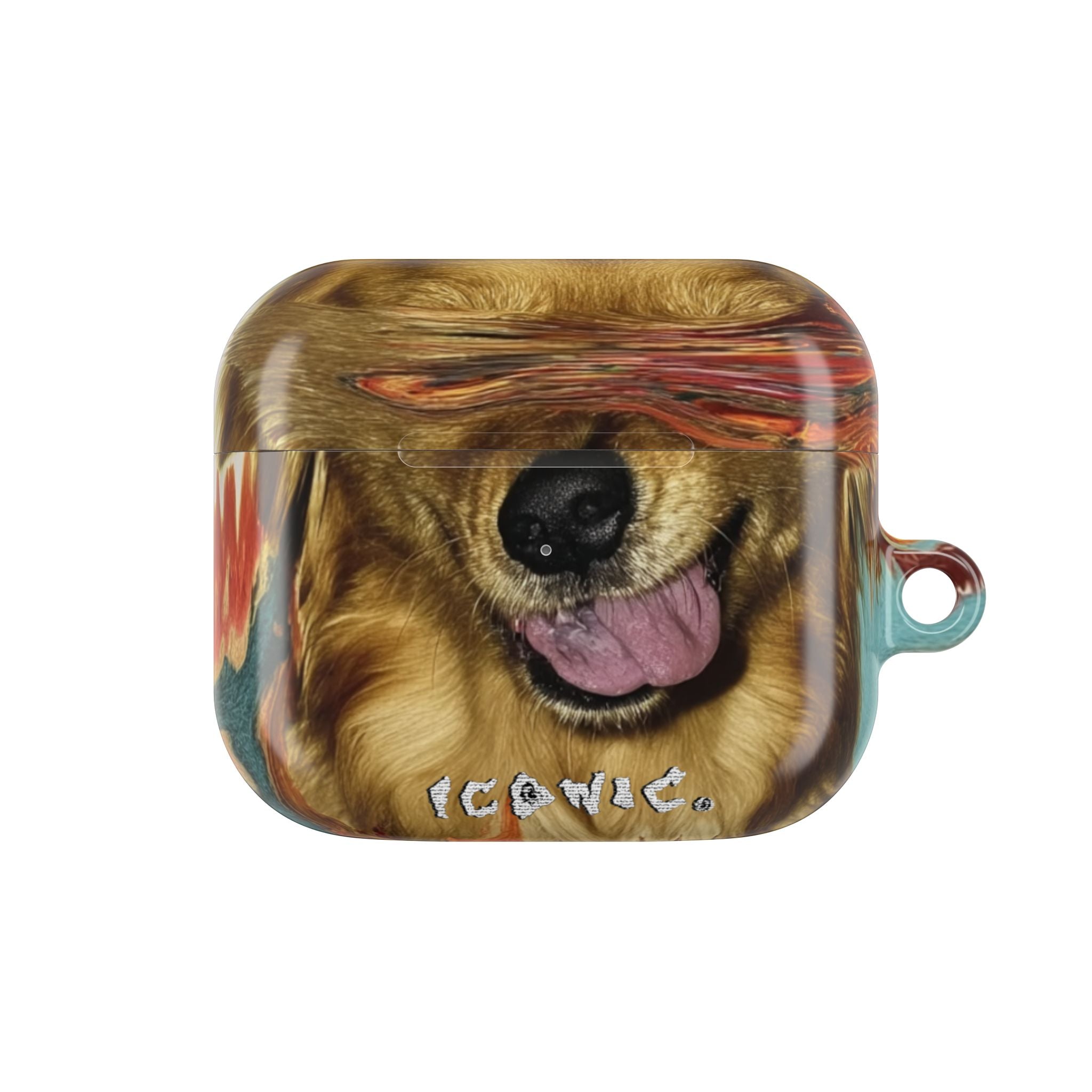 Iconic Animals Golden Retriever AirPods Case