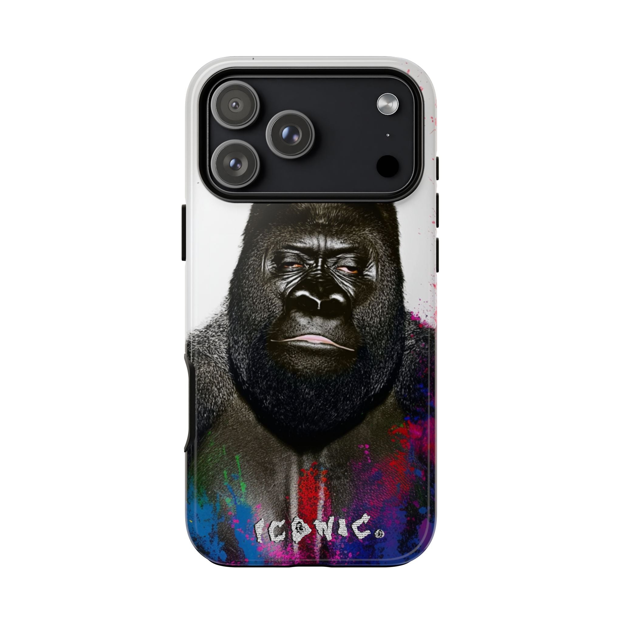 Iconic Animals Silver Back Tough Cases
