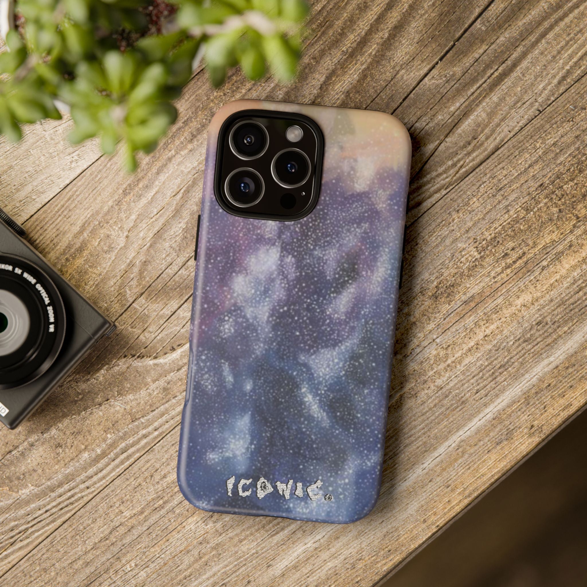 Purple Galaxy Tough Cases