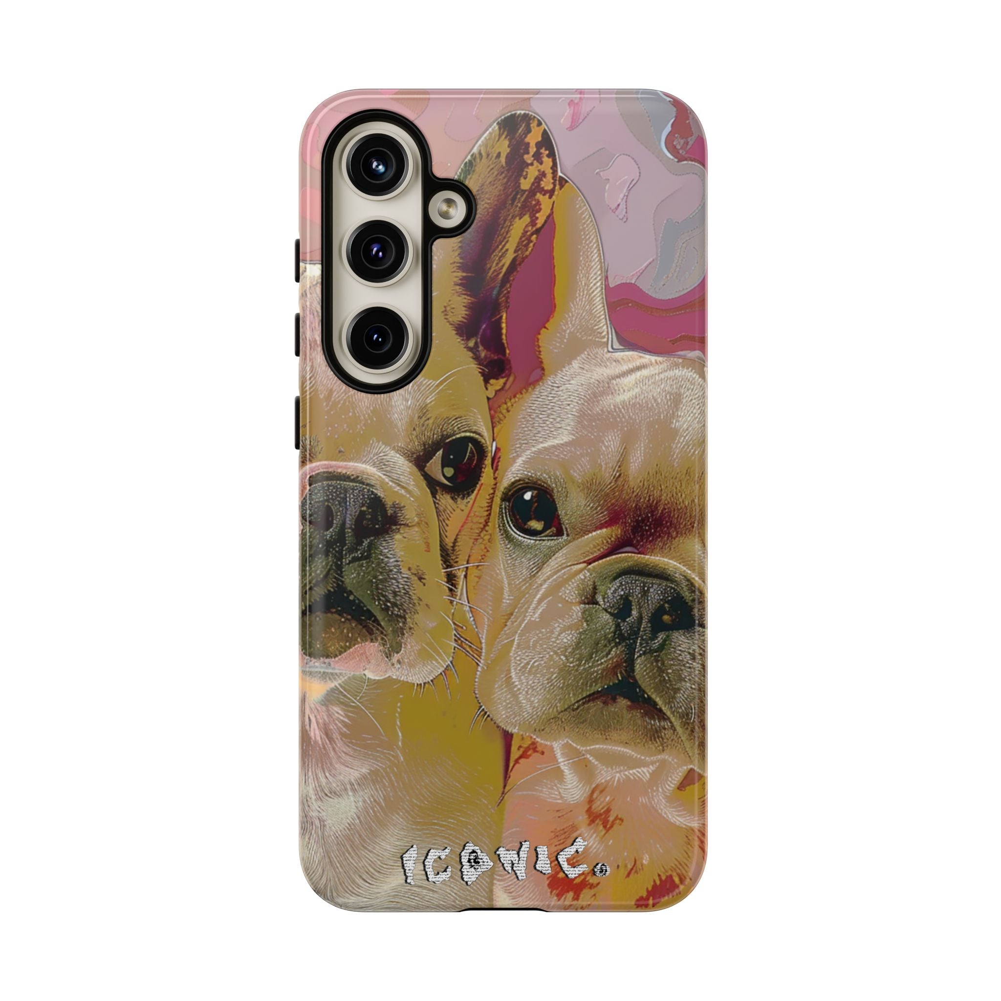 Pink Frenchie Tough Cases