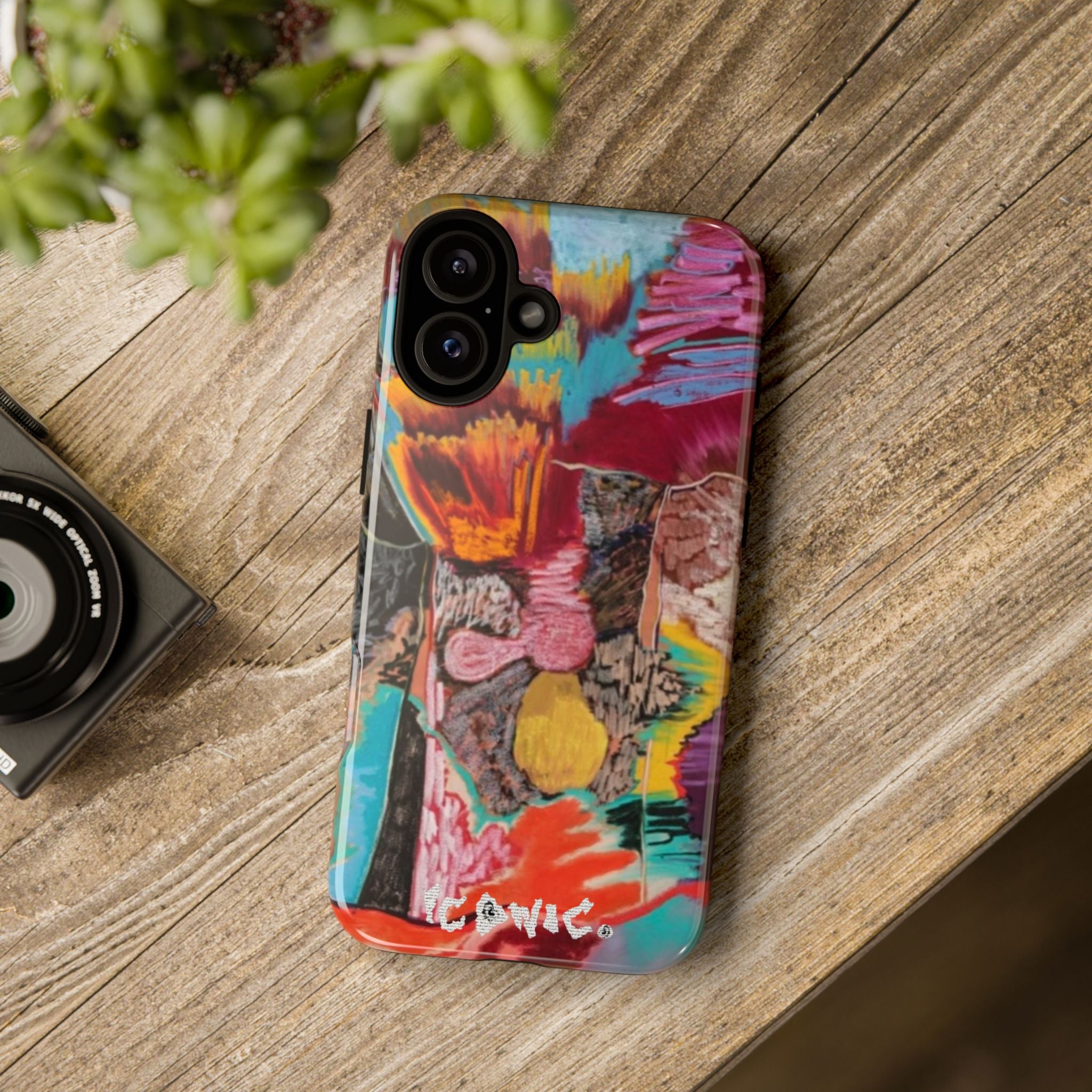 Peacock Vomit Tough Case