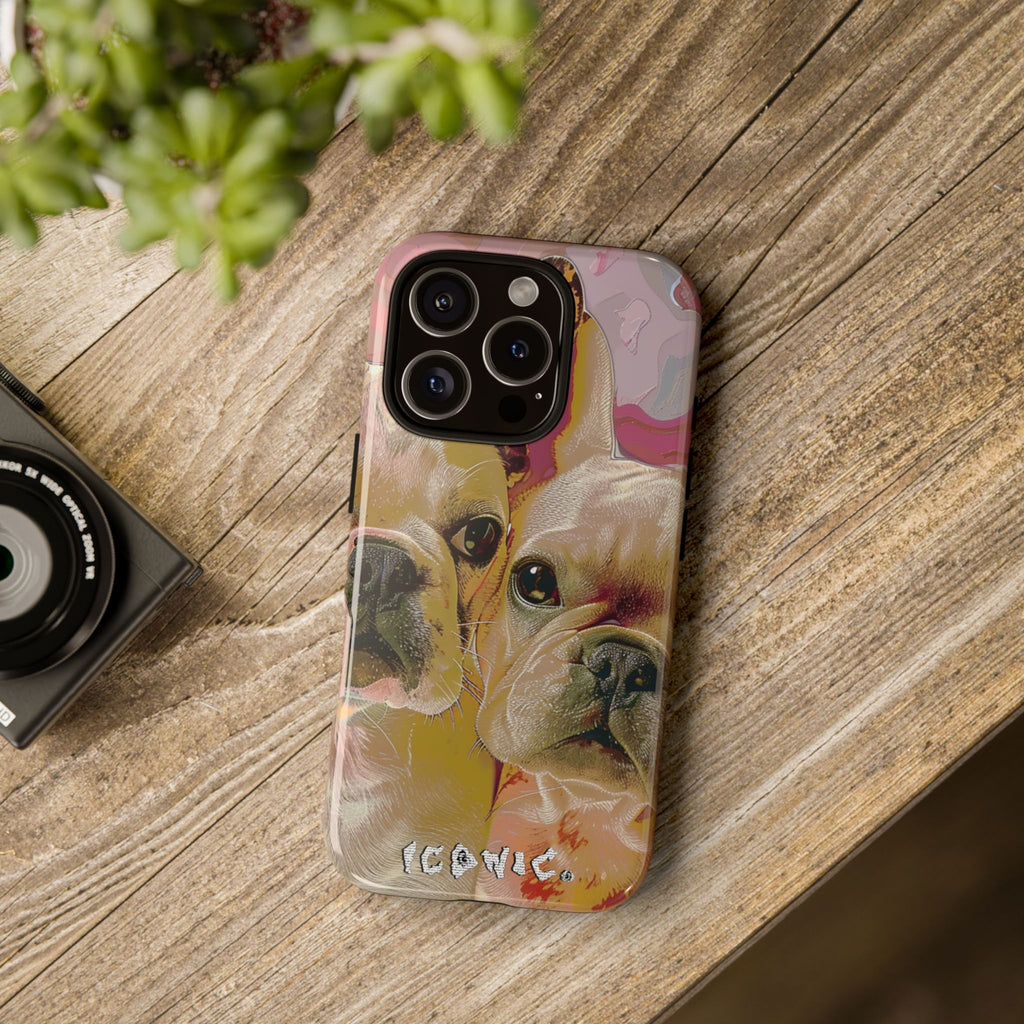 Pink Frenchie Tough Cases