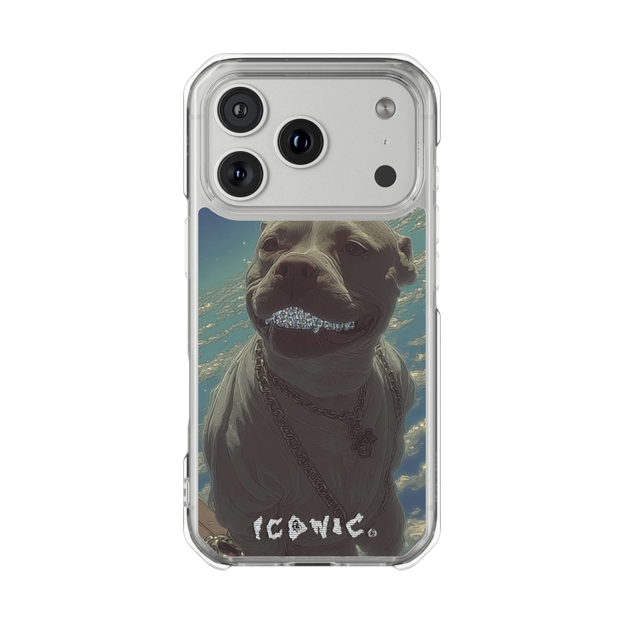 Iconic Animals Pitbull Magsafe Impact Cases