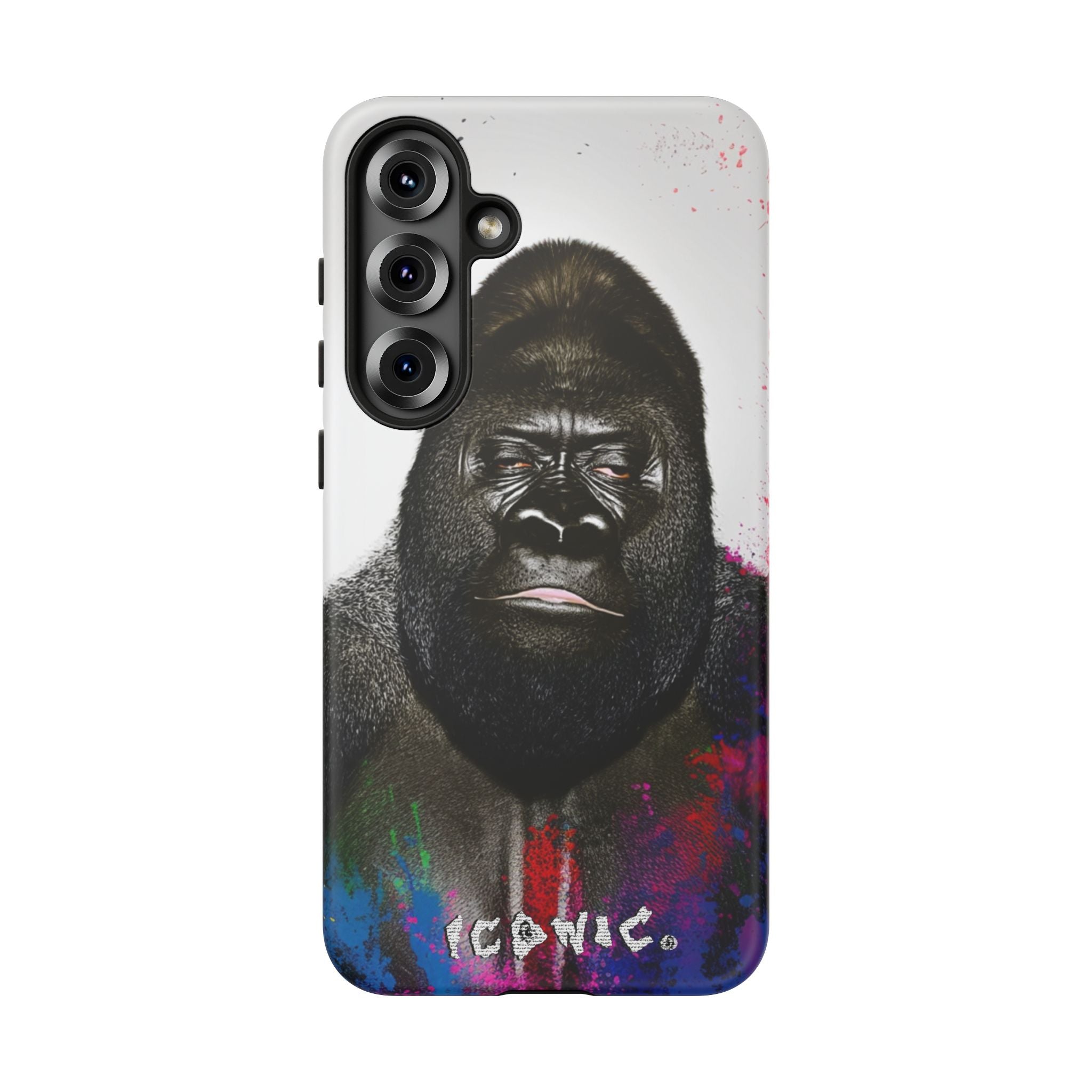 Iconic Animals Silver Back Tough Cases