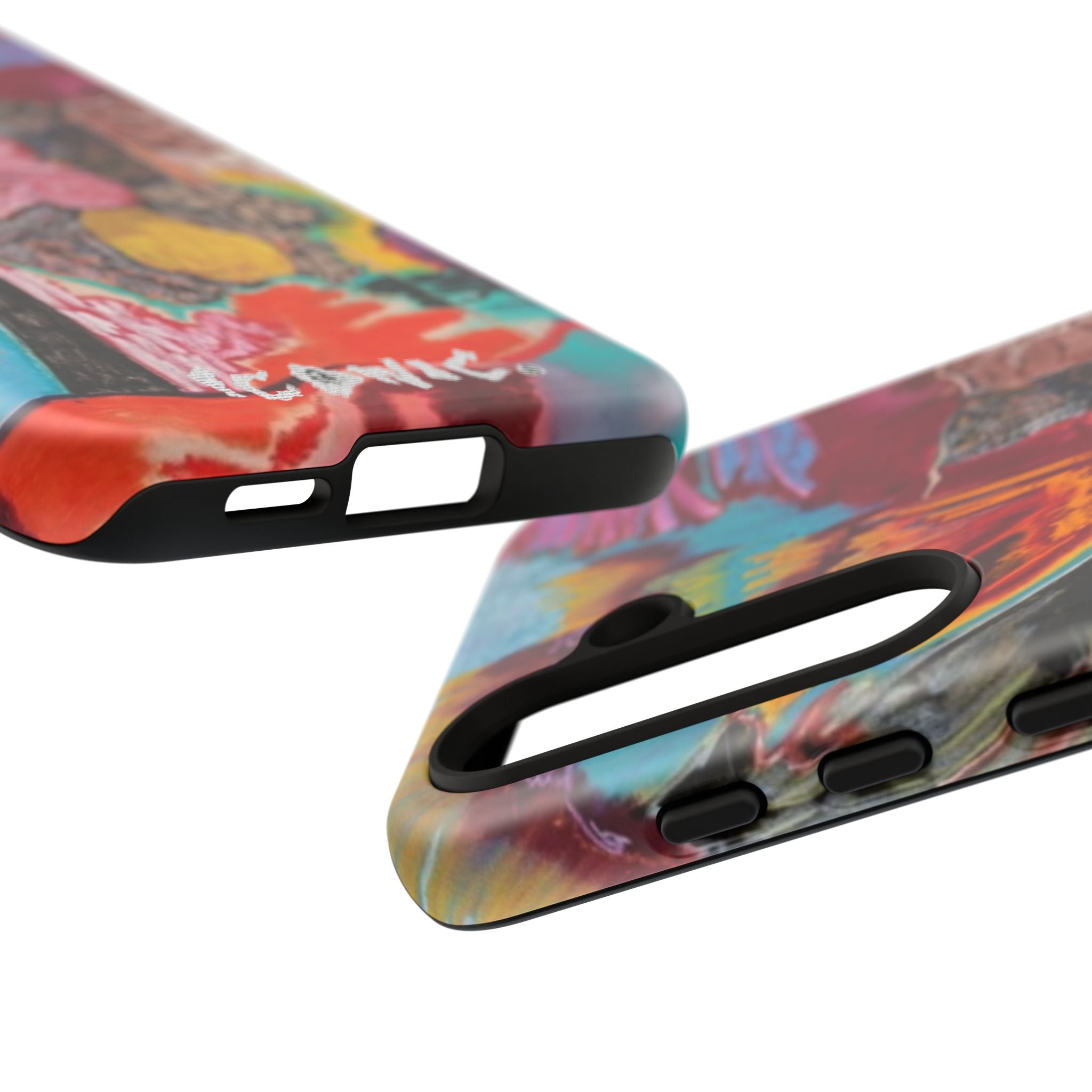 Peacock Vomit Tough Case