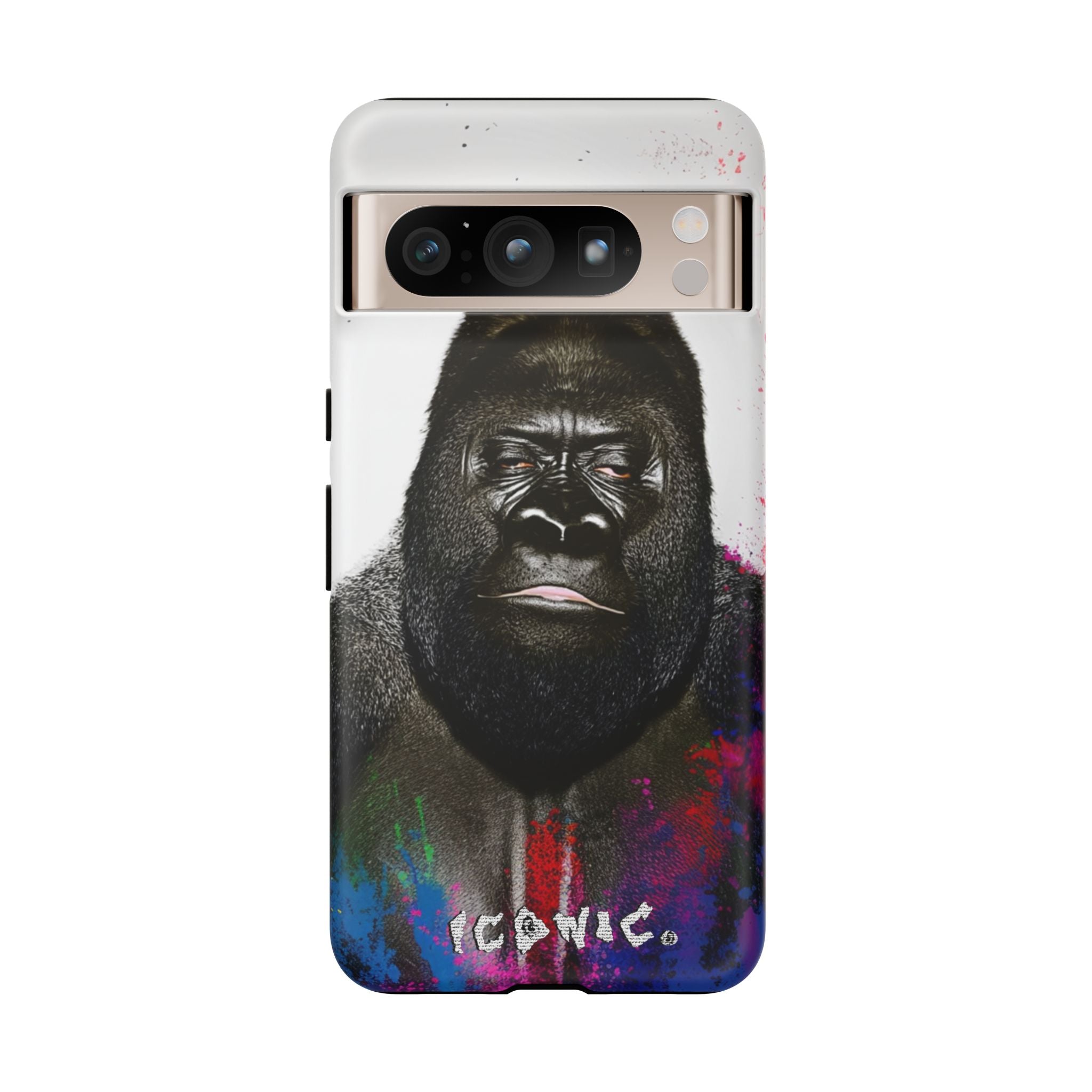 Iconic Animals Silver Back Tough Cases