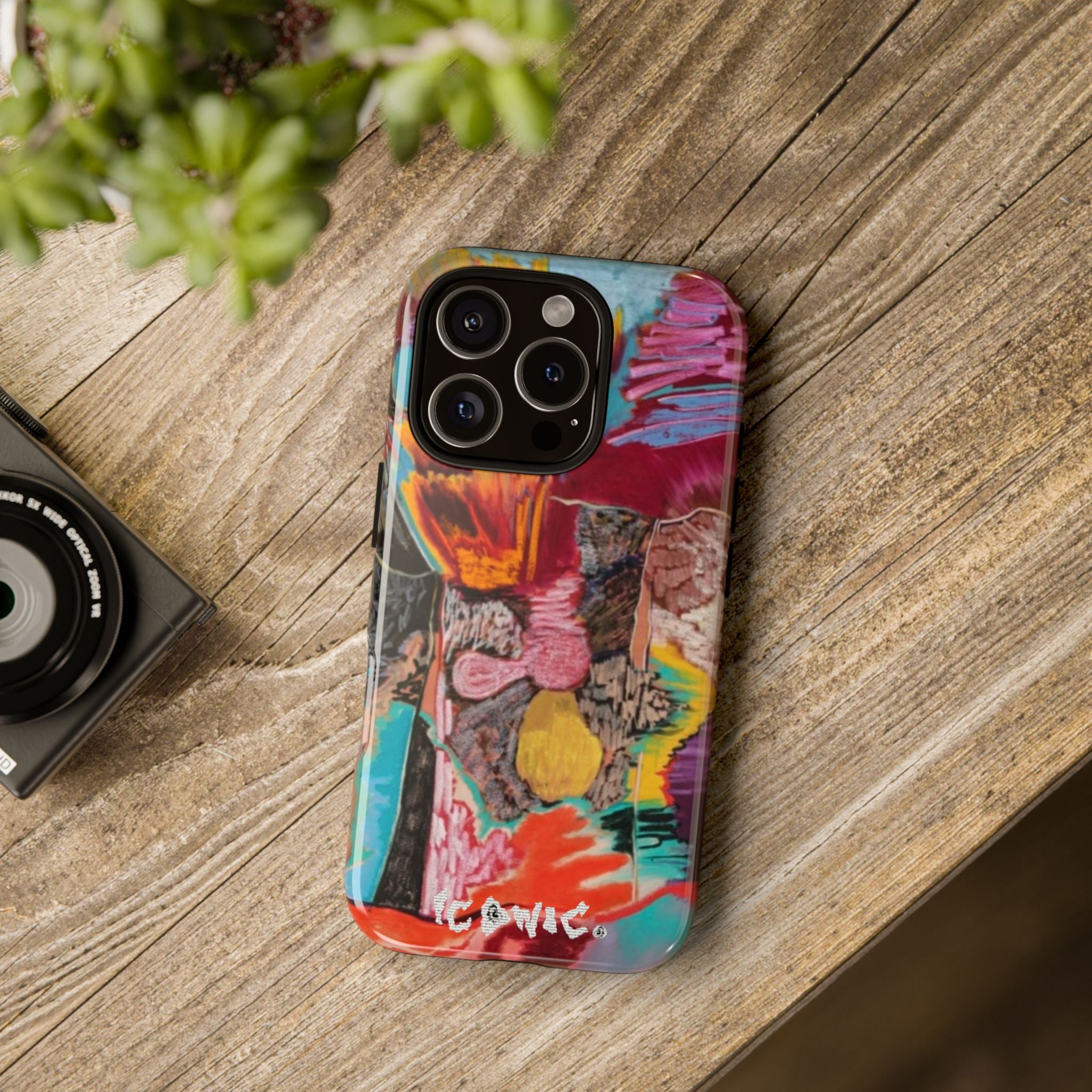 Peacock Vomit Tough Case