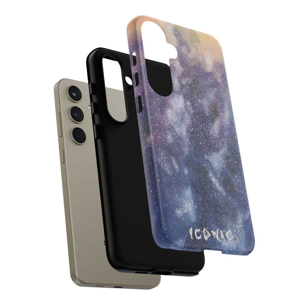 Purple Galaxy Tough Cases