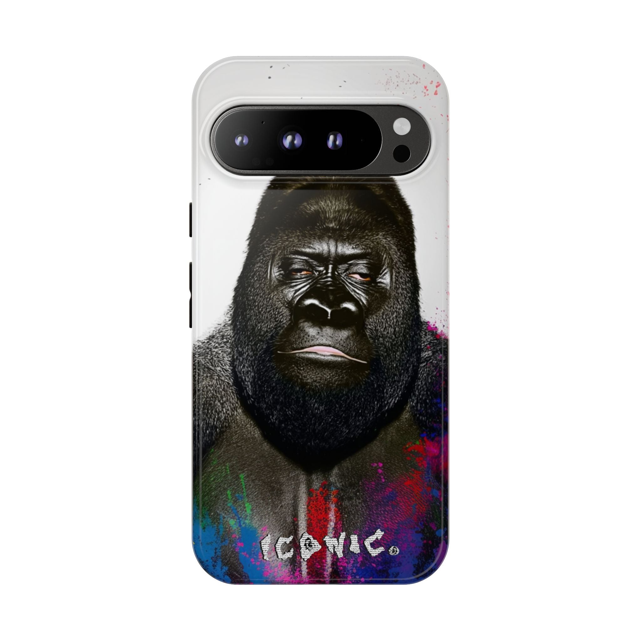 Iconic Animals Silver Back Tough Cases