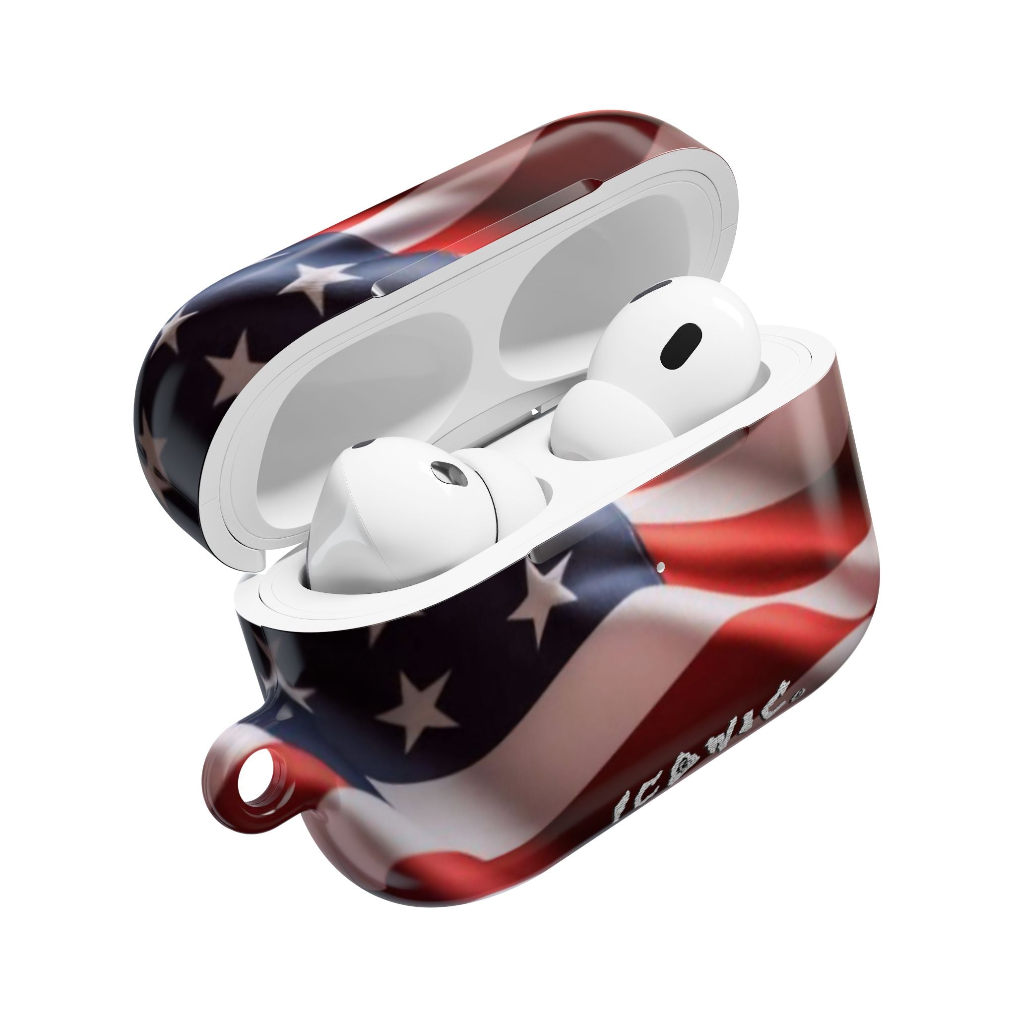 Iconic Flag USA AirPods Case