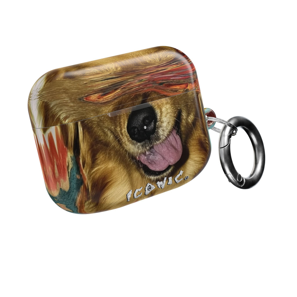 Iconic Animals Golden Retriever AirPods Case