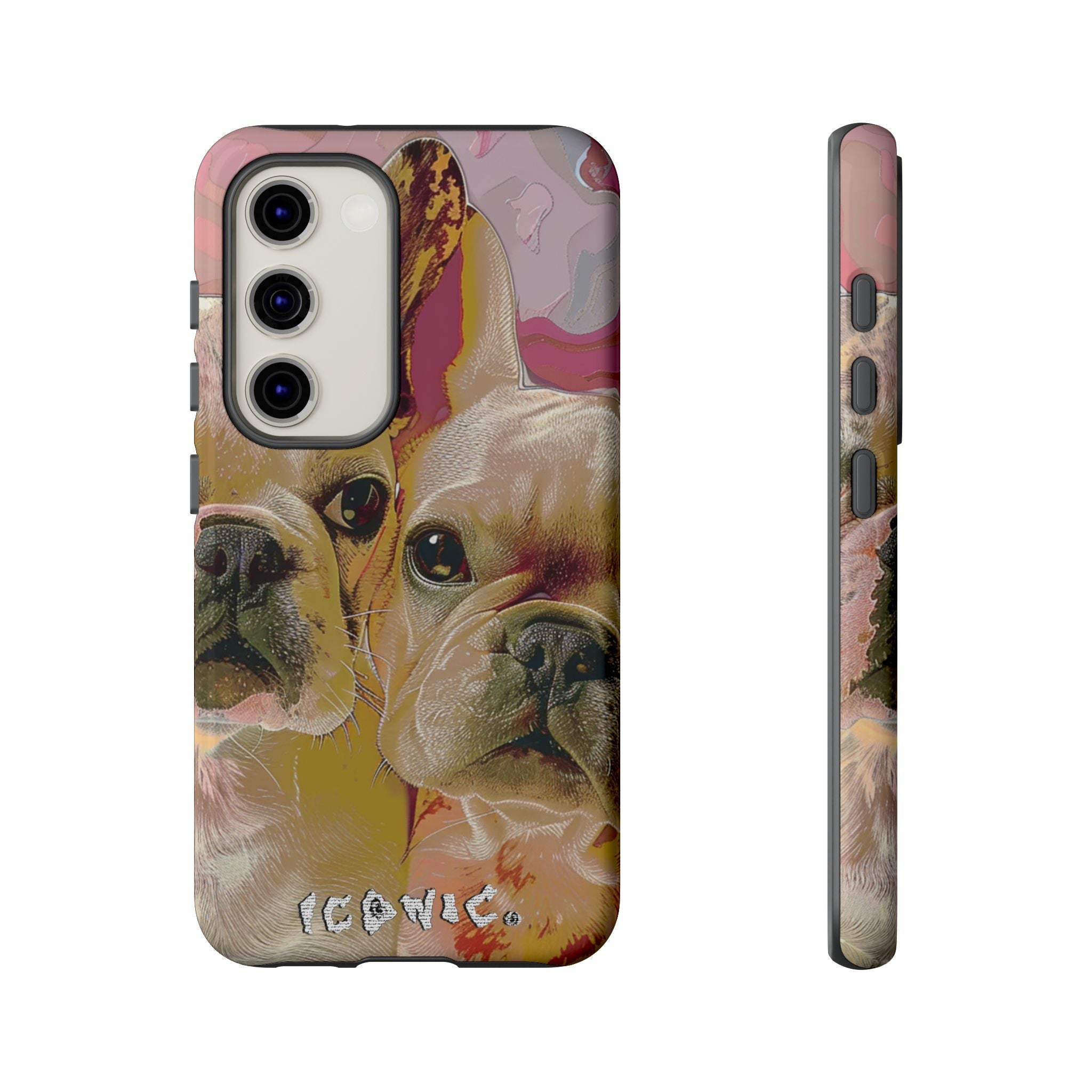 Pink Frenchie Tough Cases