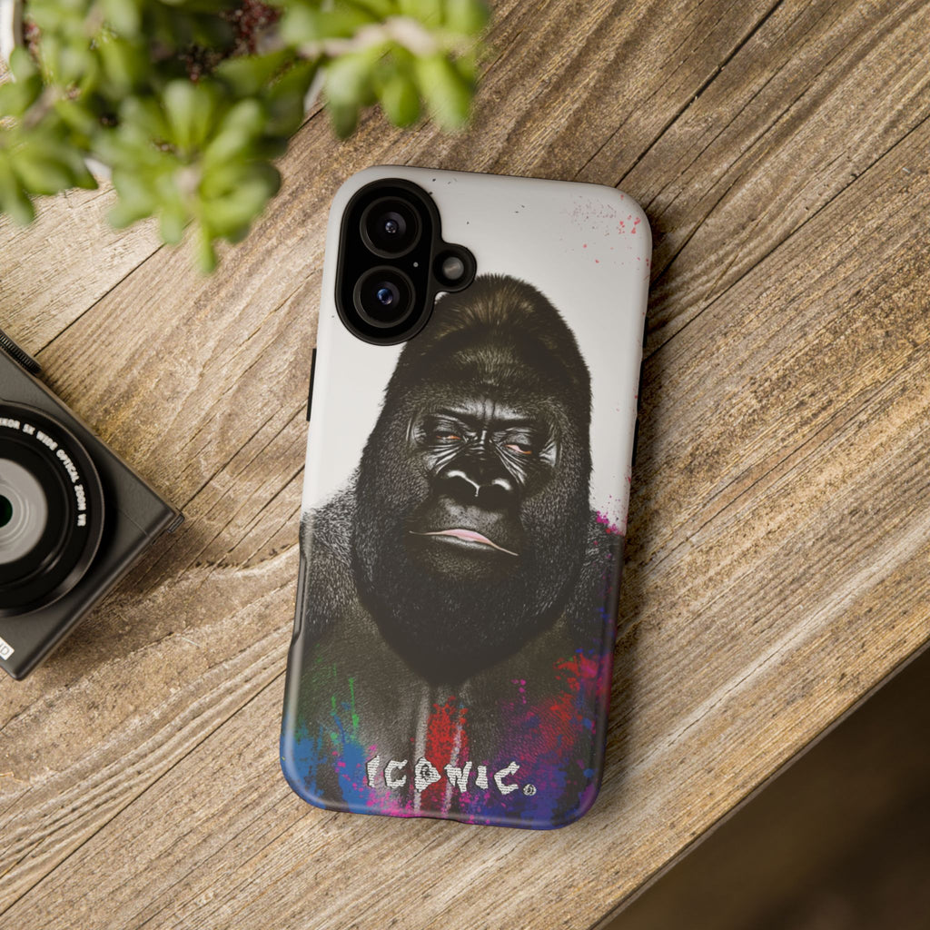 Iconic Animals Silver Back Tough Cases