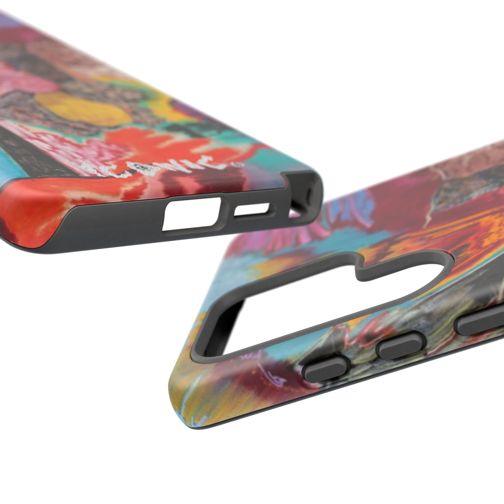 Peacock Vomit Tough Case