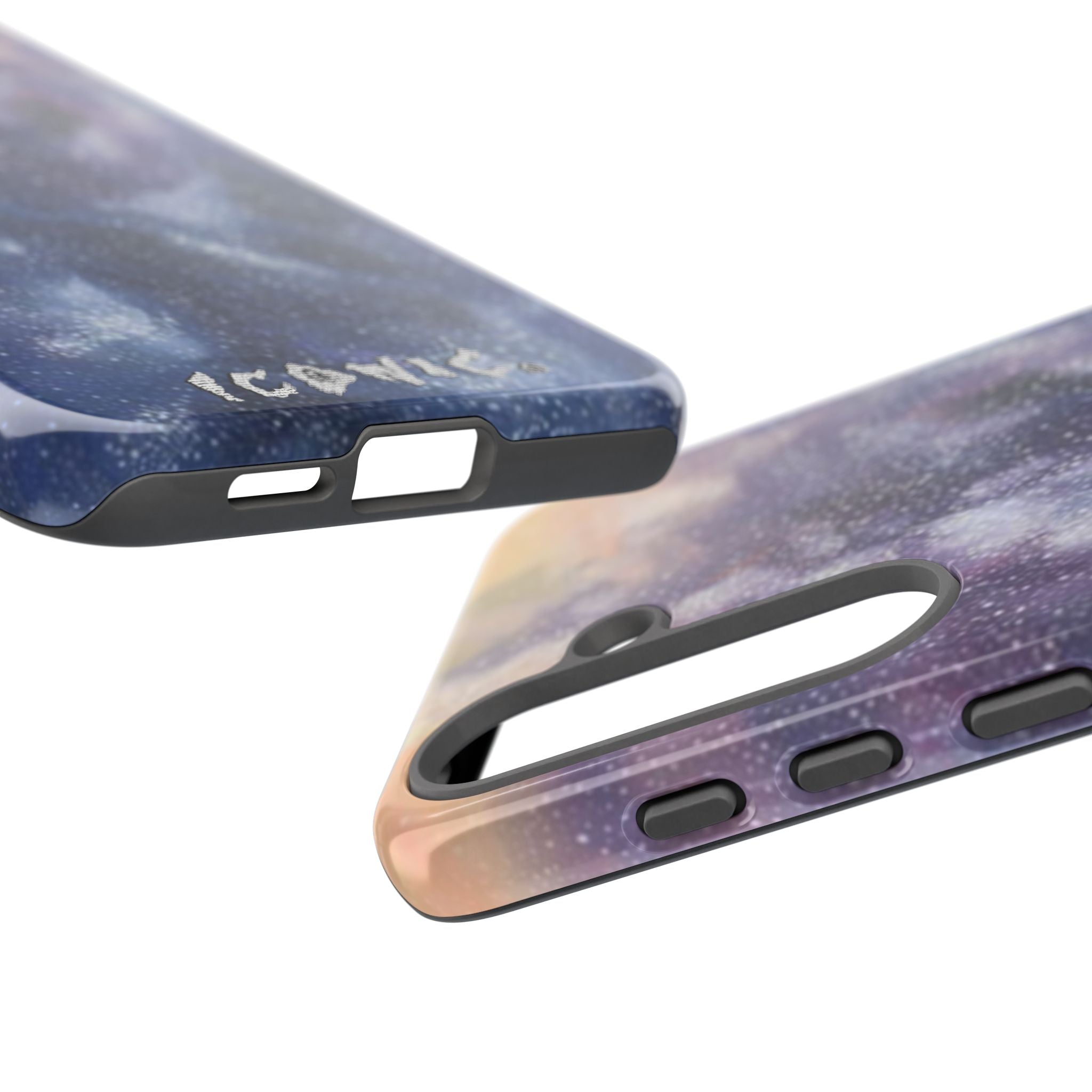 Purple Galaxy Tough Cases