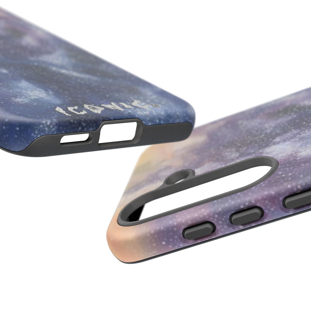 Purple Galaxy Tough Cases