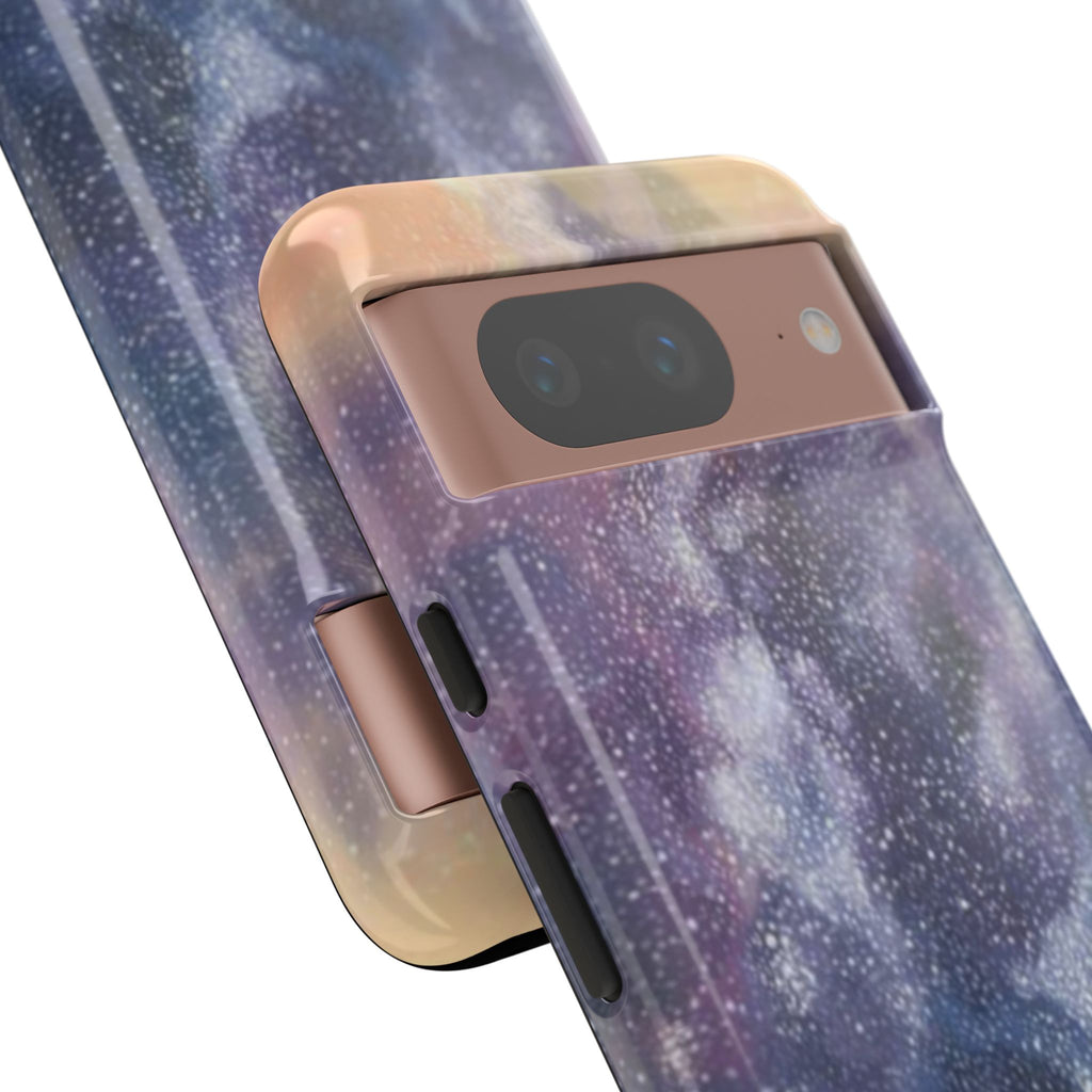 Purple Galaxy Tough Cases