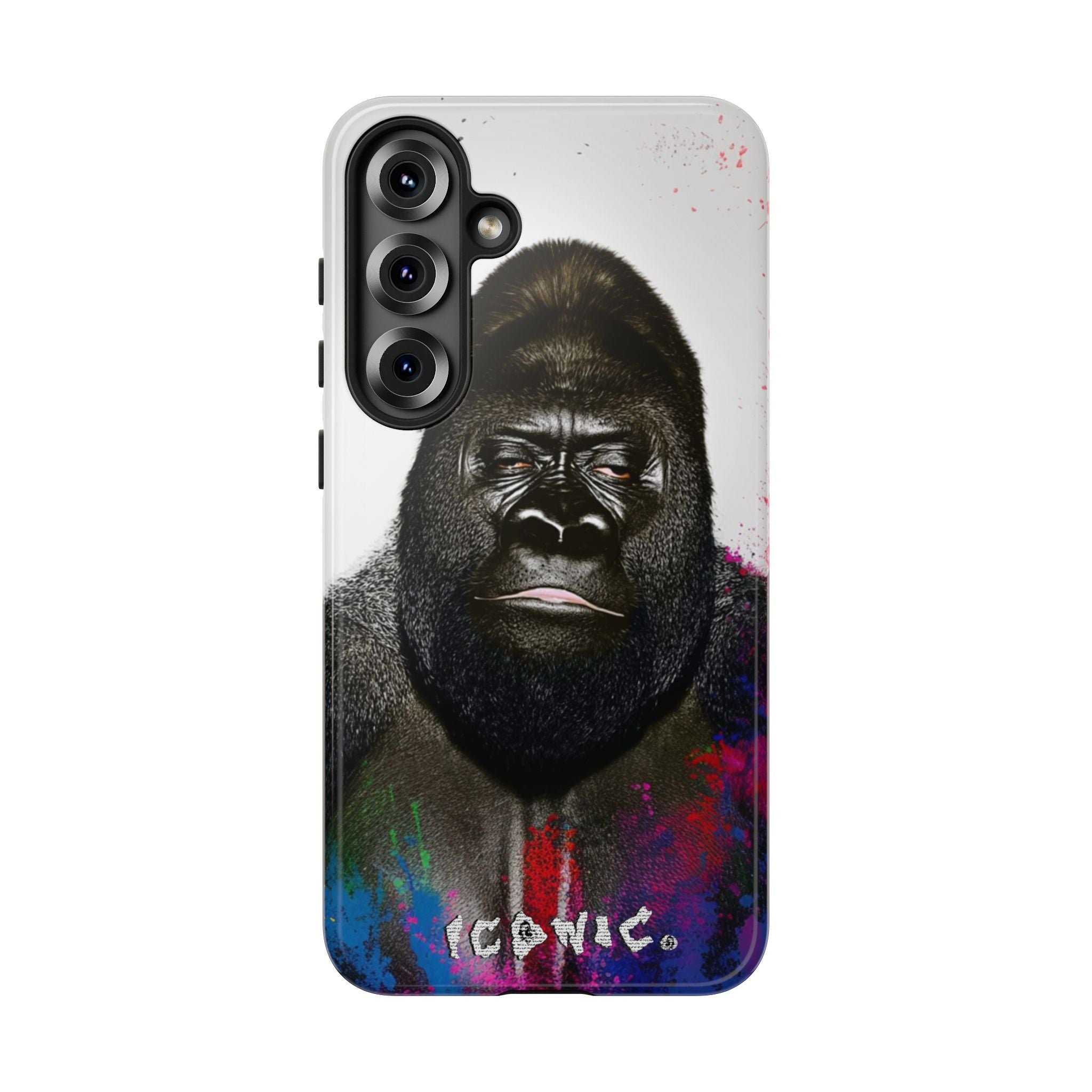 Iconic Animals Silver Back Tough Cases