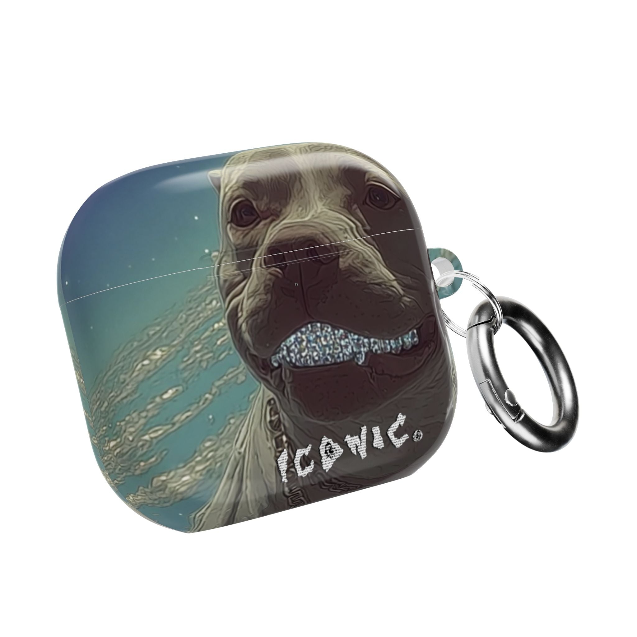 Iconic Animals Pitbull AirPods Case