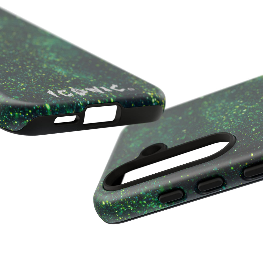 Green Nebula Tough Cases