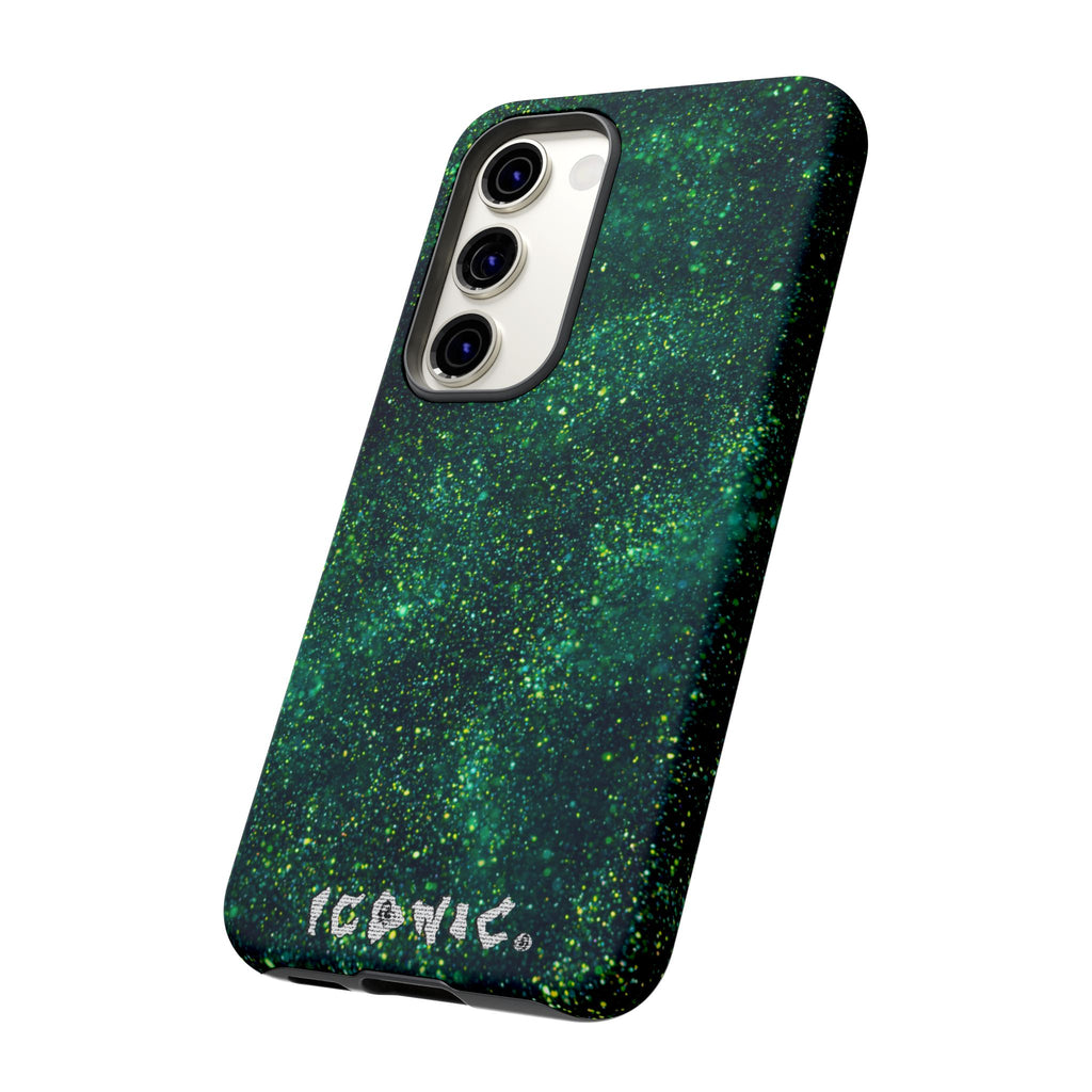 Green Nebula Tough Cases