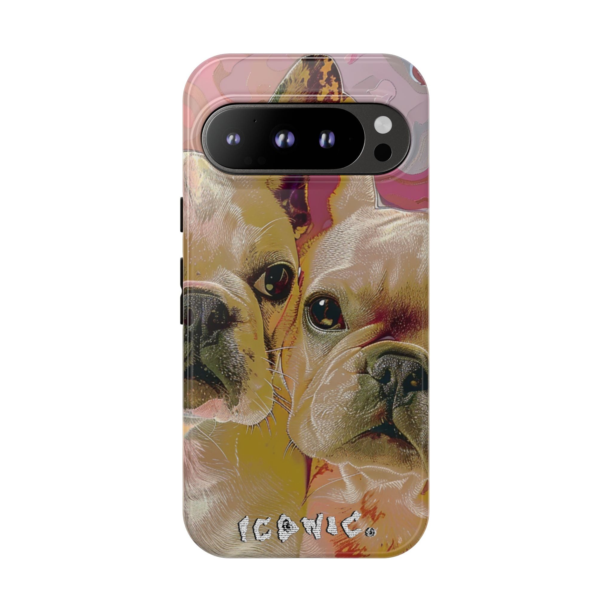 Pink Frenchie Tough Cases