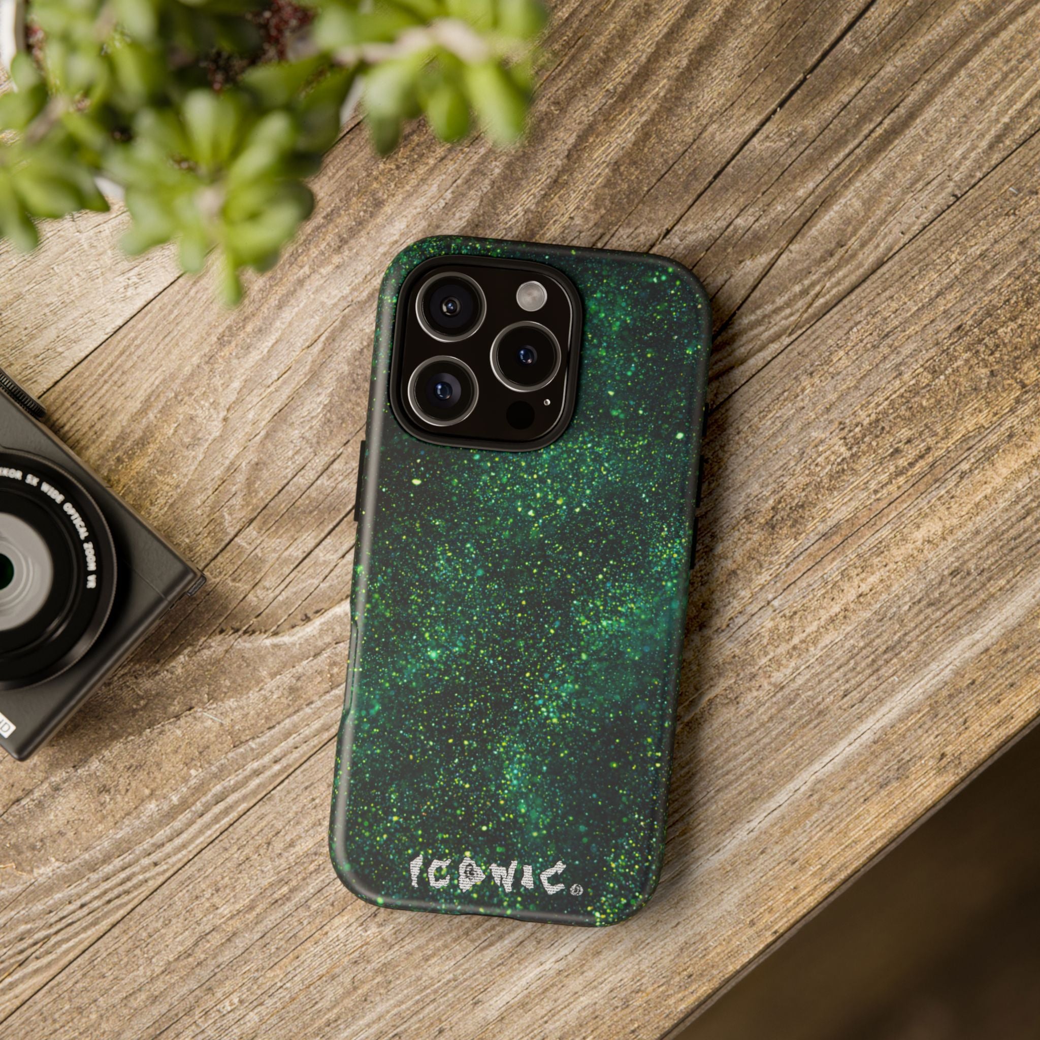 Green Nebula Tough Cases