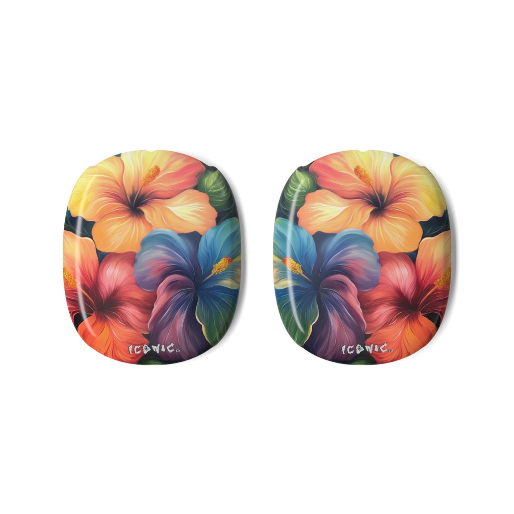 Hibiscus Art AirPods Max Shell Case