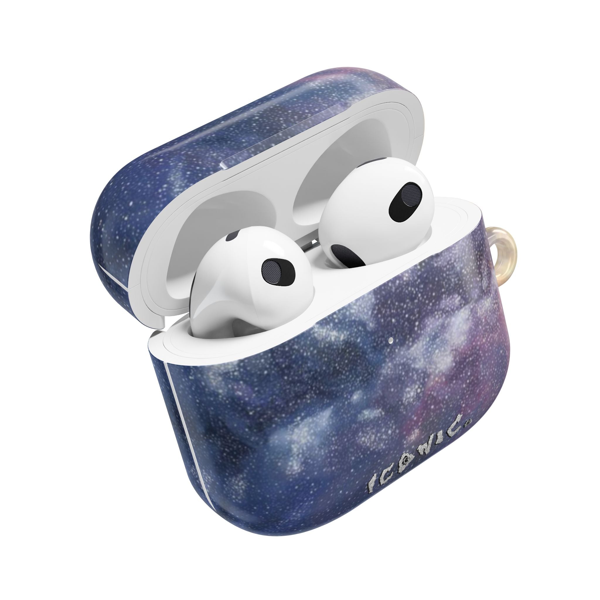 Purple Galaxy AirPod Cases