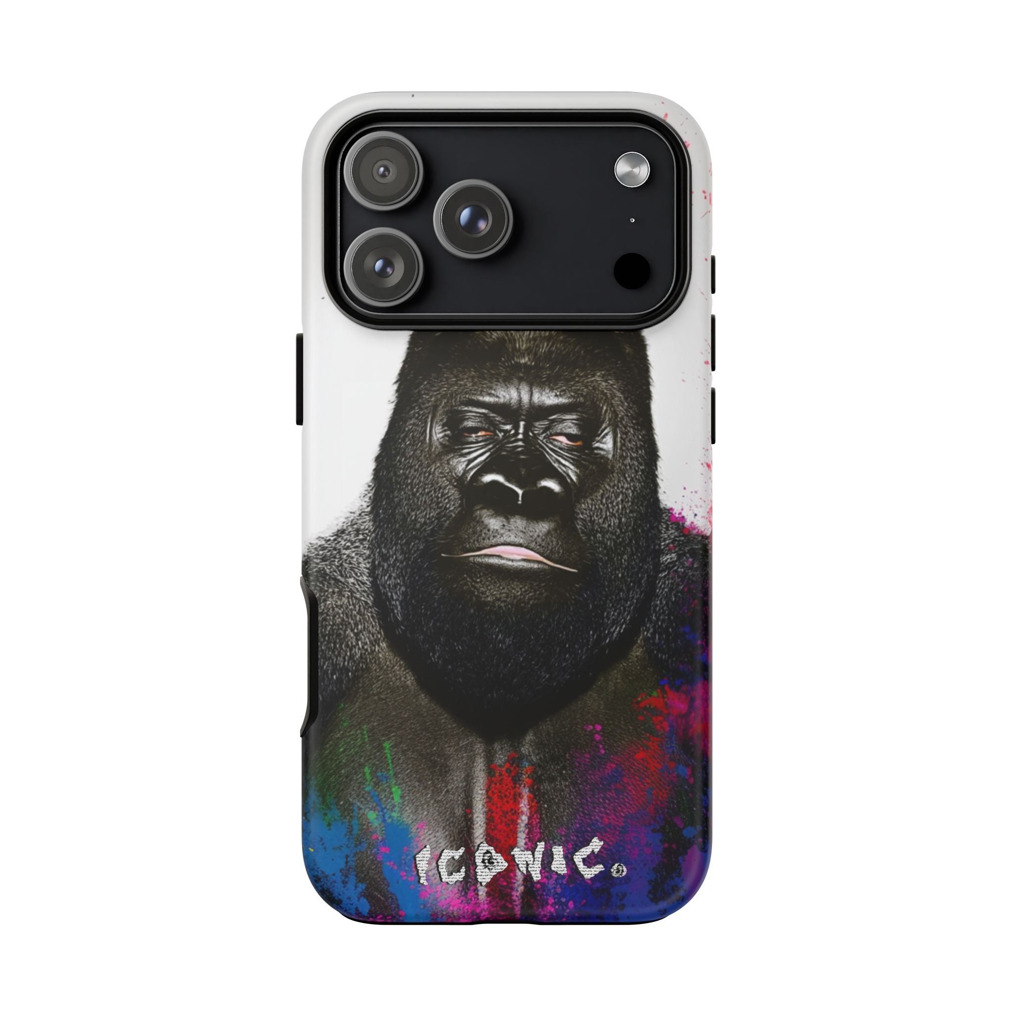 Iconic Animals Silver Back Tough Cases