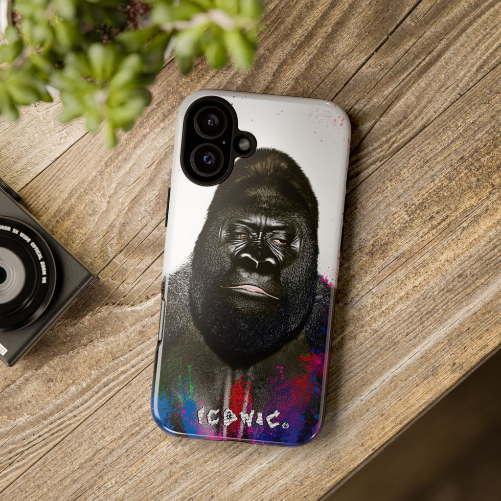 Iconic Animals Silver Back Tough Cases