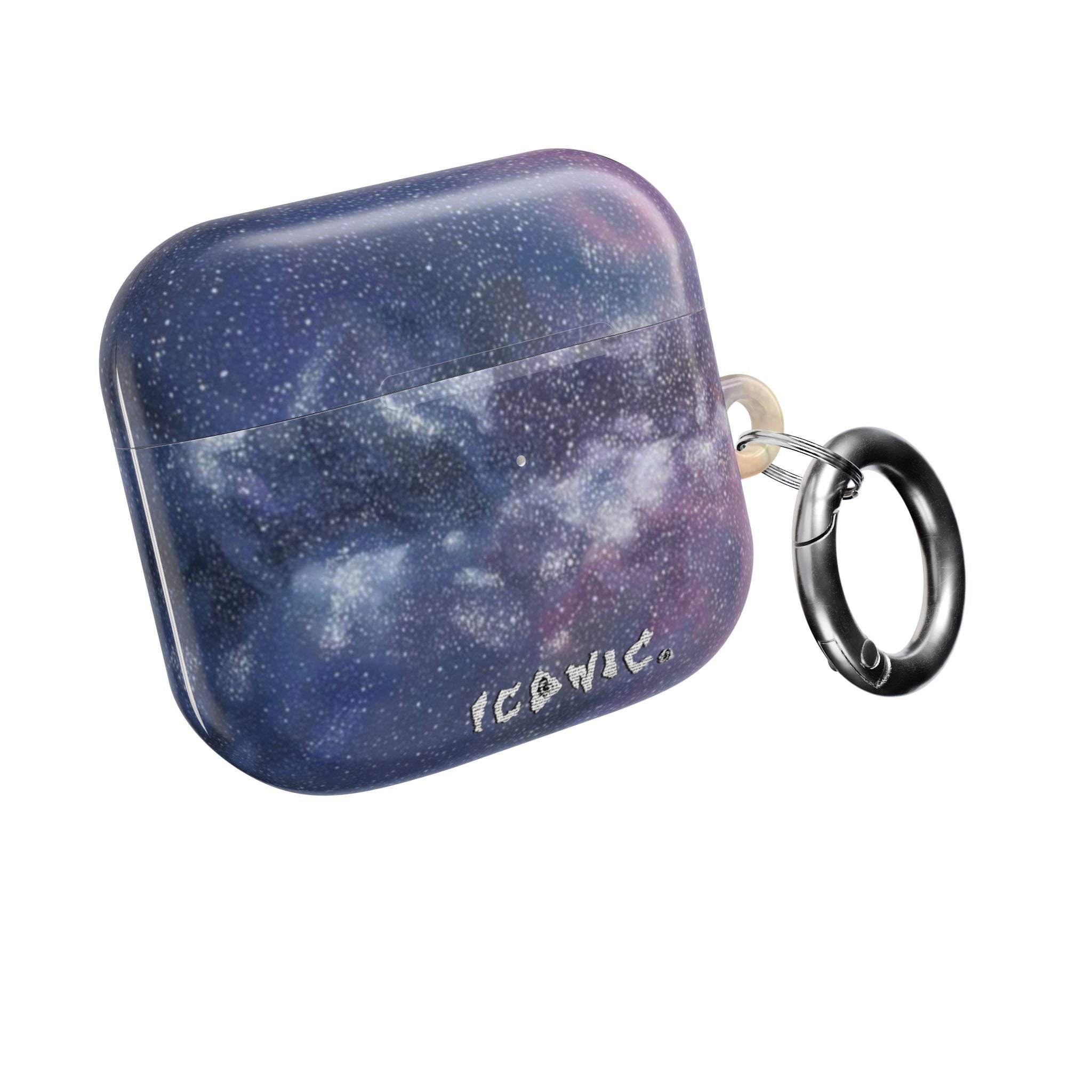 Purple Galaxy AirPod Cases