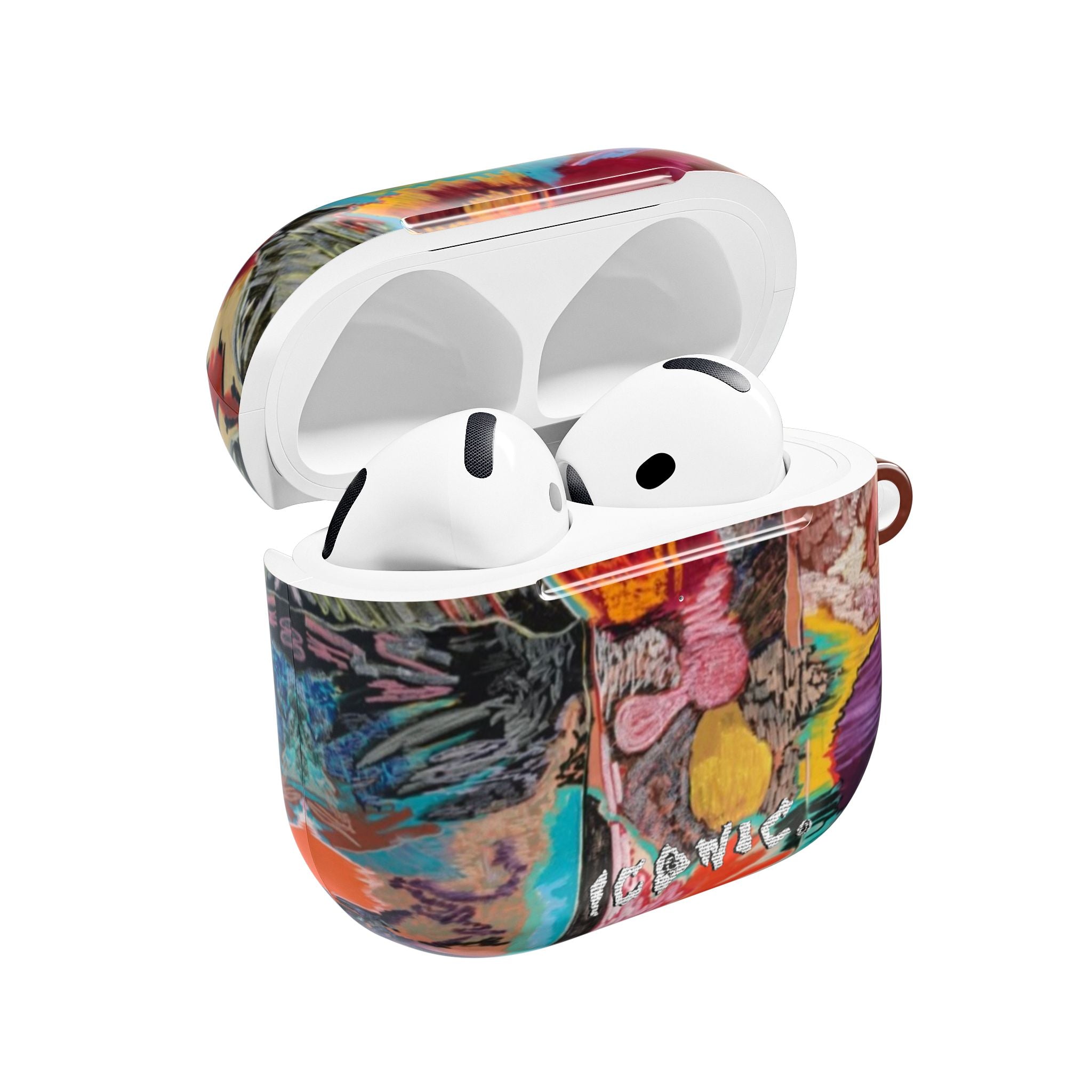 Peacock Vomit AirPod Cases