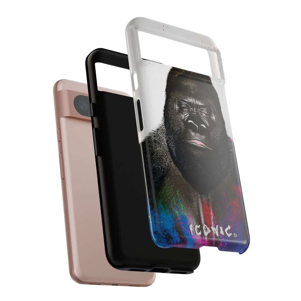 Iconic Animals Silver Back Tough Cases