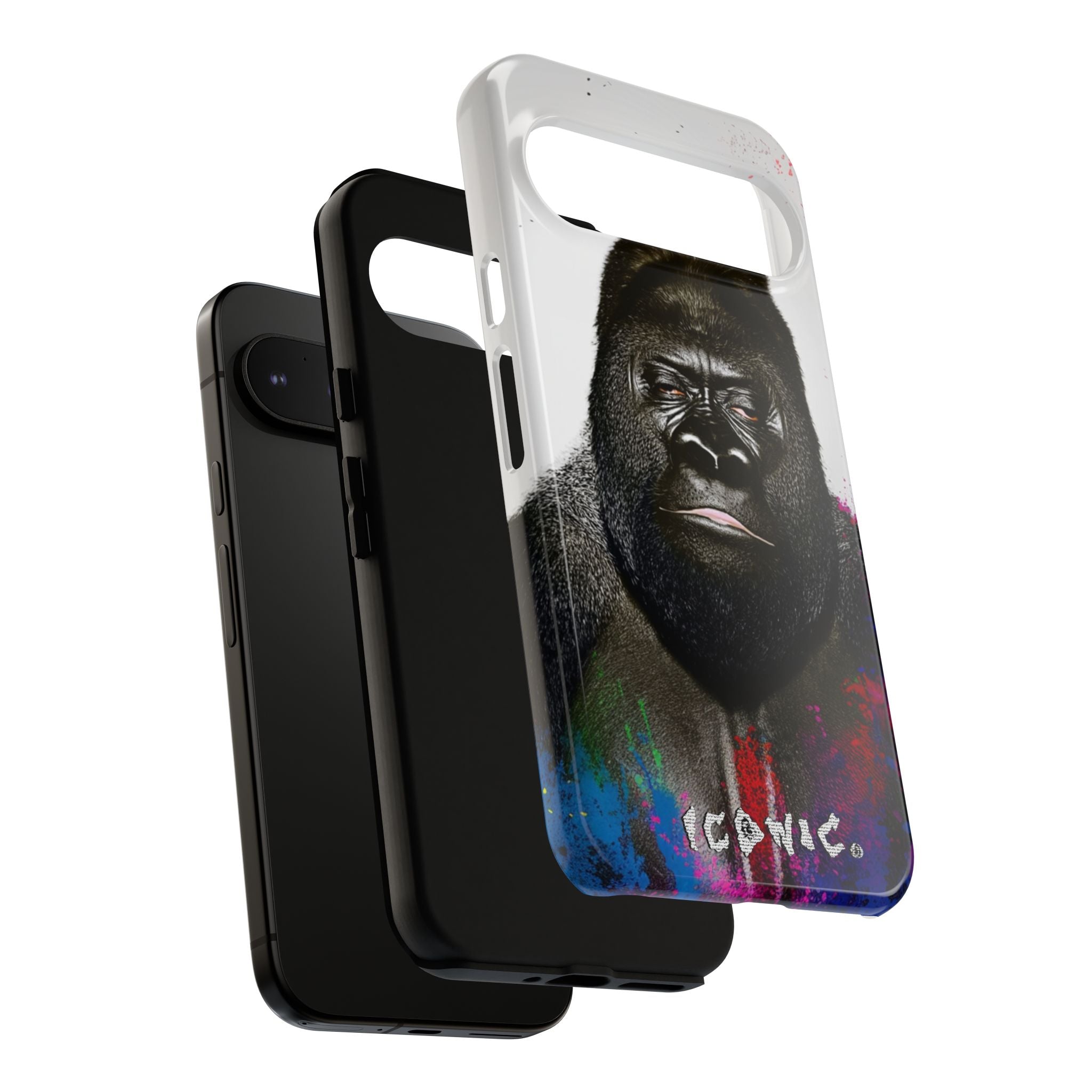 Iconic Animals Silver Back Tough Cases