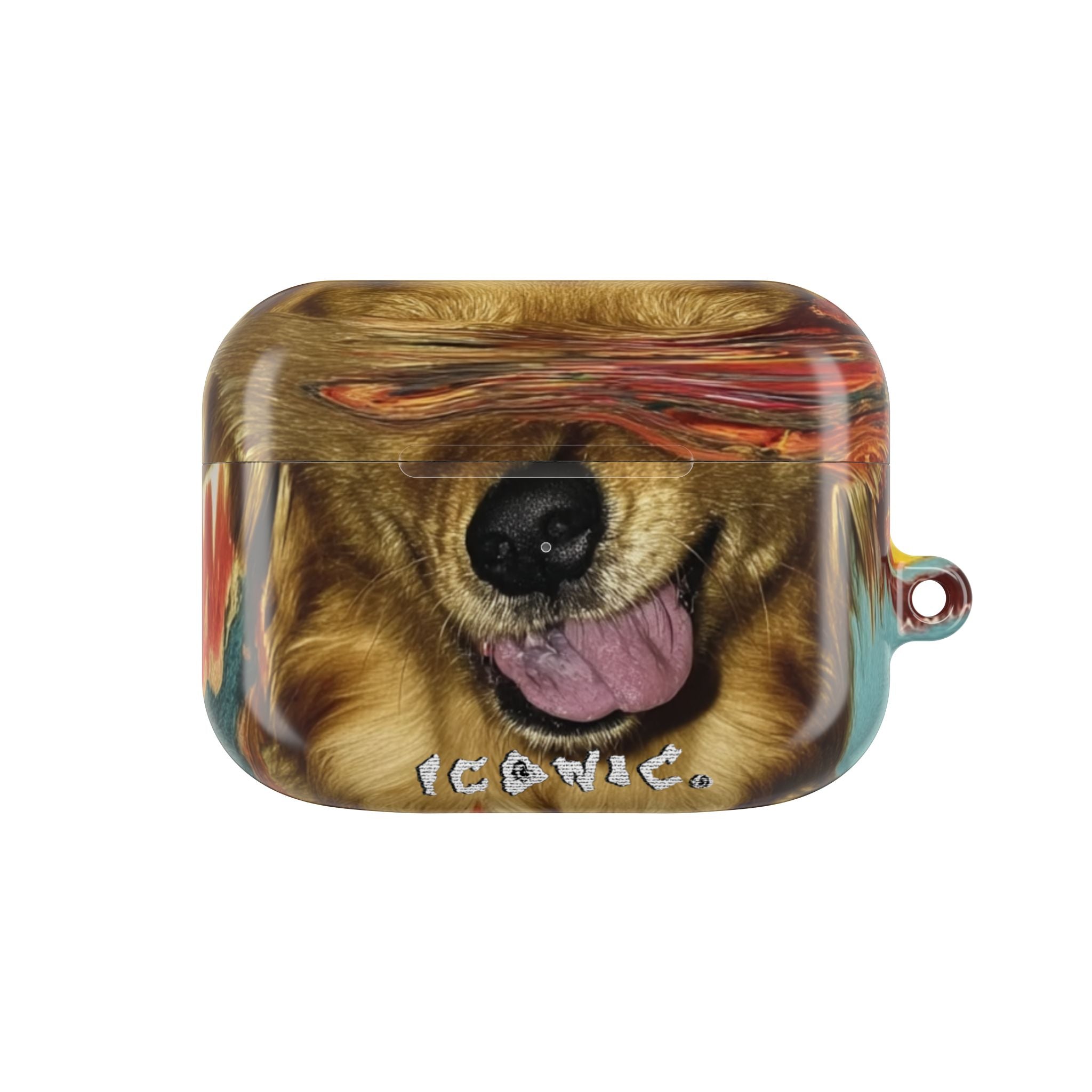 Iconic Animals Golden Retriever AirPods Case
