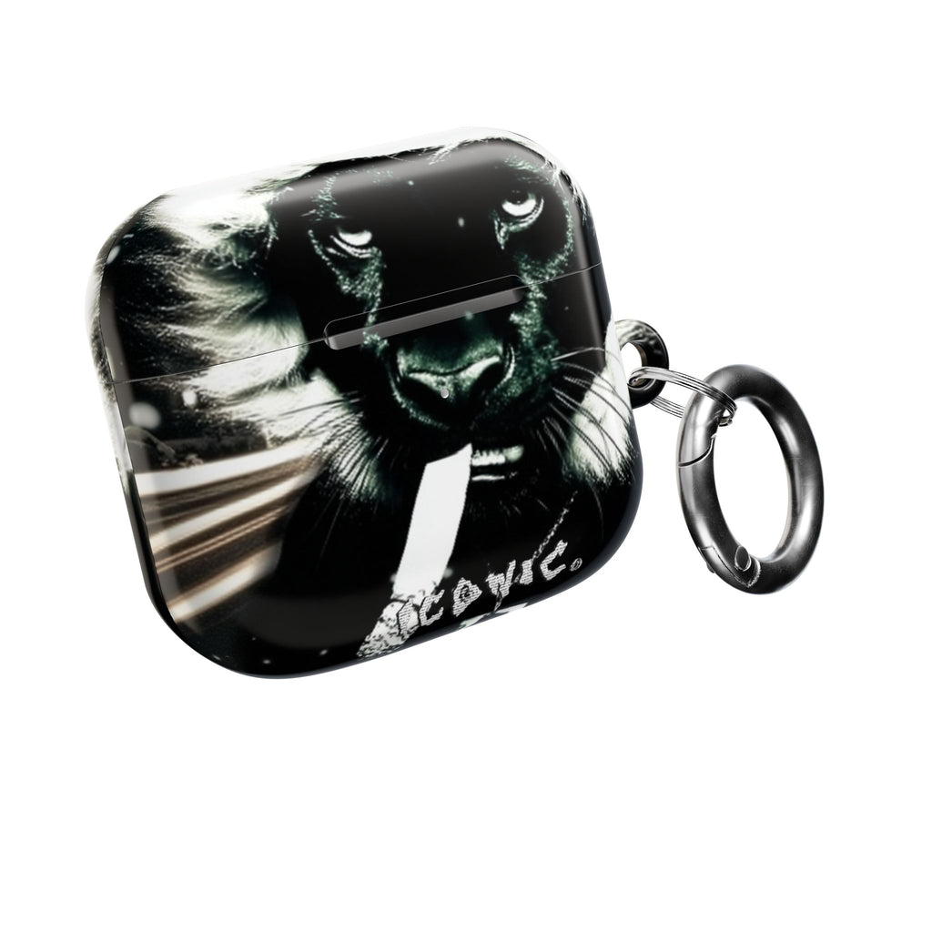 Iconic Animals Black Panther AirPods Case