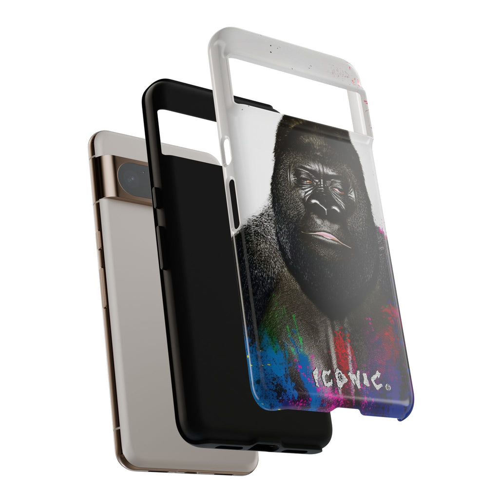 Iconic Animals Silver Back Tough Cases