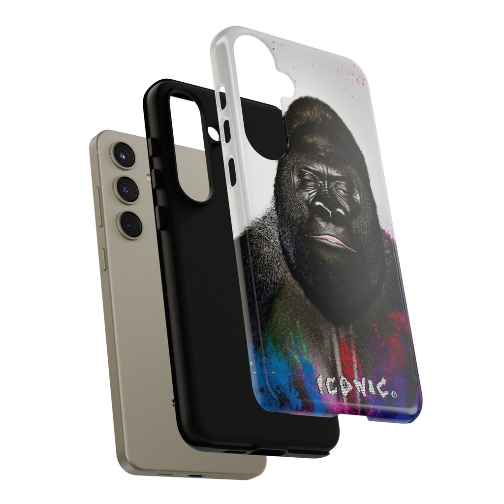 Iconic Animals Silver Back Tough Cases