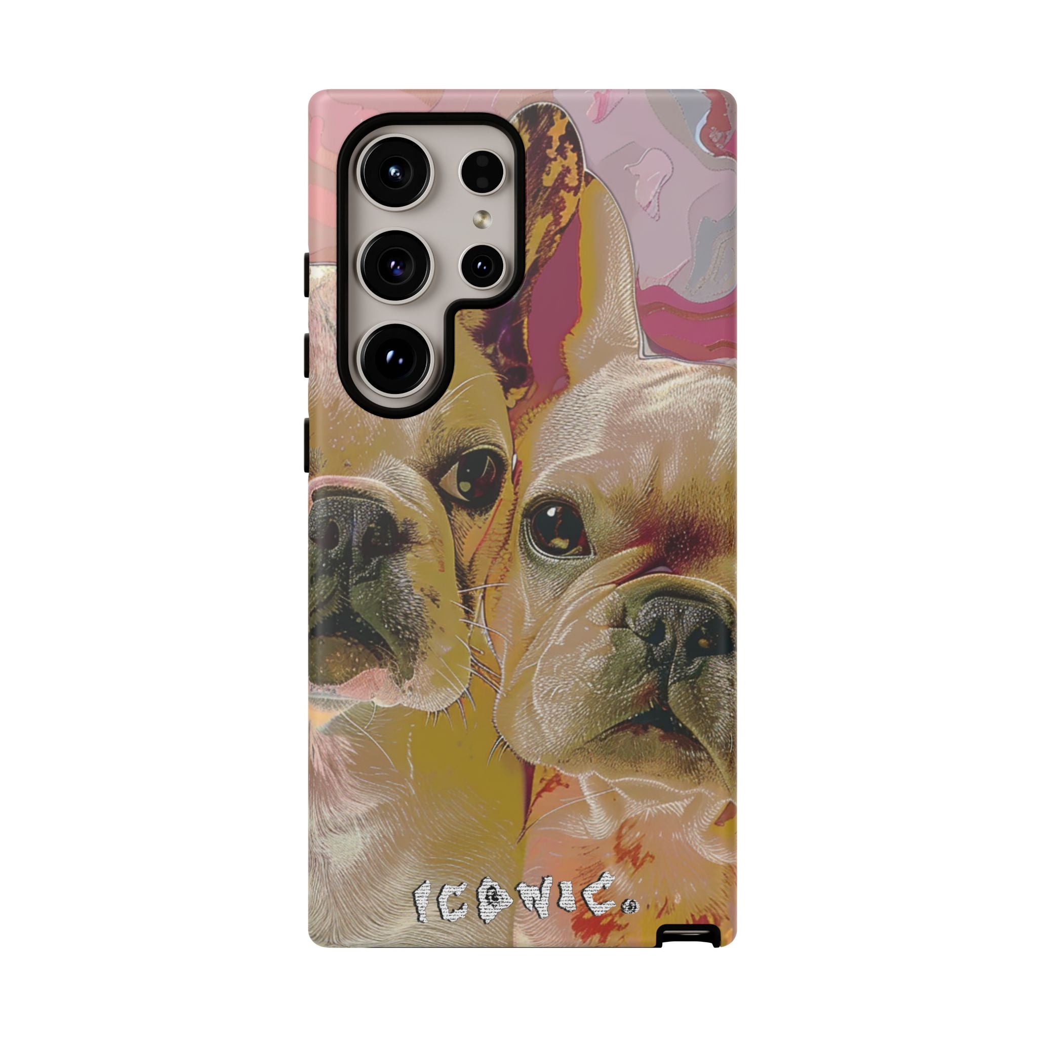 Pink Frenchie Tough Cases