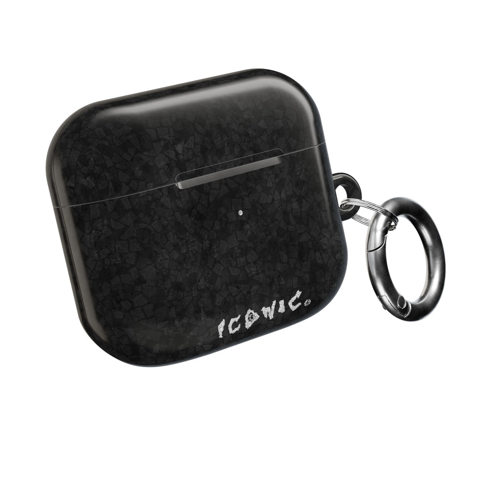 Shattered Black Orb AirPod Cases