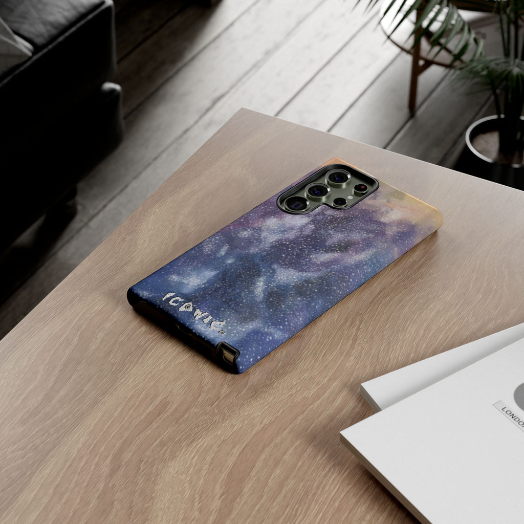 Purple Galaxy Tough Cases